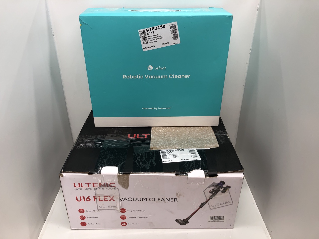 Lot 523  
            Edinburgh SR24 - Delivery Only 

                
ULTENIC U16 FLEX CORDLESS VACUUM CLEANER 50,000PA SUCTION, FOLDABLE DESIGN,60 MIN...