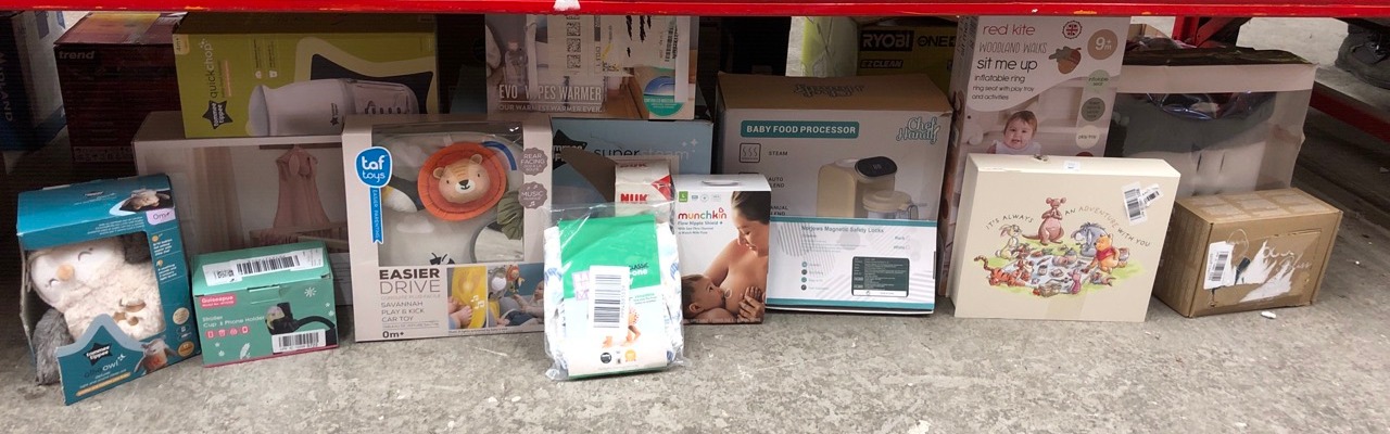 Lot 552  
            Edinburgh SR24 - Delivery Only 

                
QUANTITY OF BABY & TODDLER ITEMS TO INCLUDE TAF TOYS SAVANNAH PLAY AND KICK CAR T...