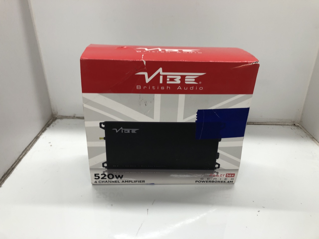 Lot 564  
            Edinburgh SR24 - Delivery Only 

                
VIBE BRITISH AUDIO 520 WATT 4 CHANNEL AMPLIFIER: LOCATION - F RACK