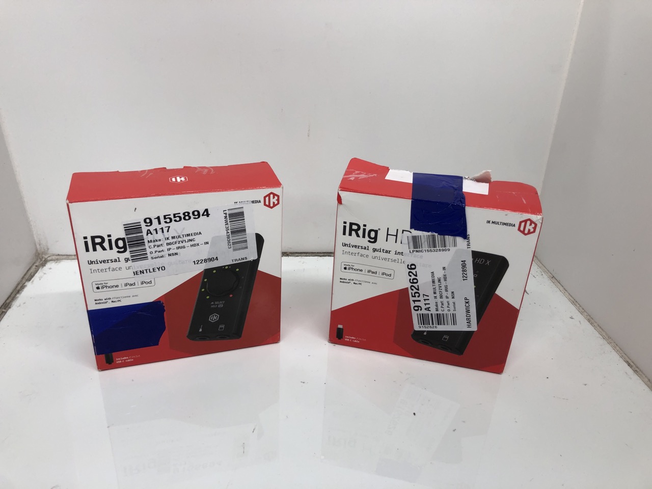 Lot 574  
            Edinburgh SR24 - Delivery Only 

                
2X IRIG HD UNIVERSAL GUITAR INTERFACE: LOCATION - F RACK