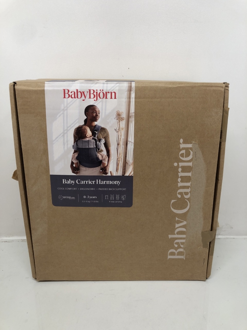 Lot 600  
            Edinburgh SR24 - Delivery Only 

                
BABYBJÖRN BABY CARRIER HARMONY, 3D MESH, ANTHRACITE.: LOCATION - F RACK