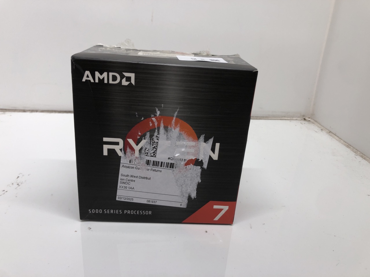 Lot 602  
            Edinburgh SR24 - Delivery Only 

                
AMD RYZEN 5000 SERIES PROCESSOR 7: LOCATION - F RACK