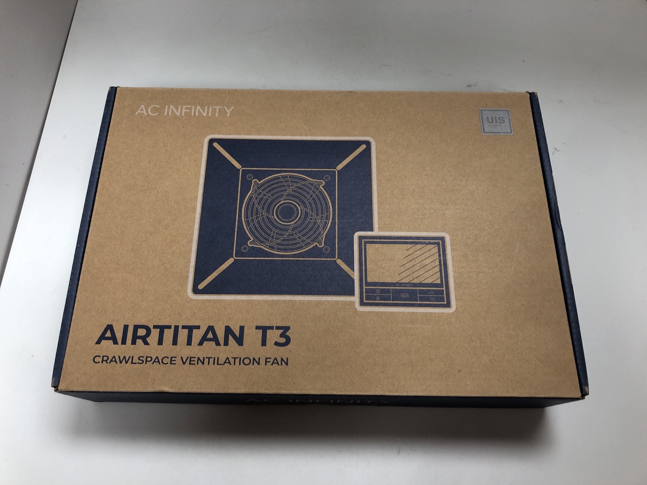 Lot 111  
            Edinburgh SR34 - Delivery Only 

                
AC INFINITY AIR TITAN T3, VENTILATION EXHAUST FAN 150MM WITH WIFI TEMPERATURE HUM...