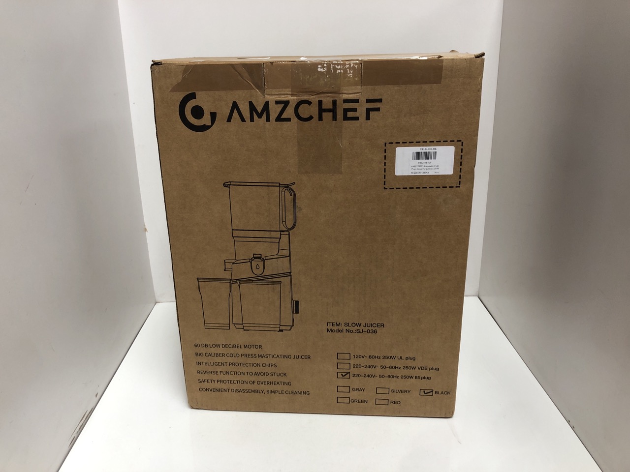 Lot 16  
            Edinburgh SR34 - Delivery Only 

                
AMZ CHEF AUTOMATIC COLD PRESS JUICER: LOCATION - TOP 50