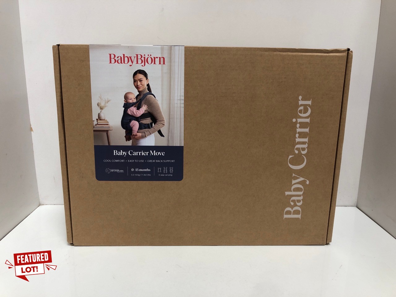 Lot 17  
            Edinburgh SR34 - Delivery Only 

                
BABYBJÖRN BABY CARRIER MOVE, 3D MESH, NAVY BLUE. £146: LOCATION - TOP 50