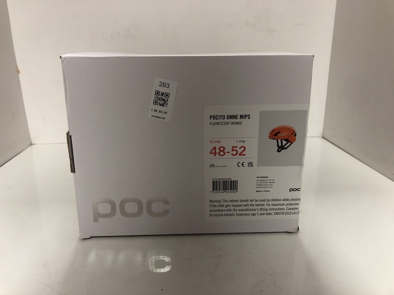 Lot 283  
            Edinburgh SR34 - Delivery Only 

                
POC POCITO OMNE MIPS BIKE HELMET FOR KIDS FOR PERFECT PROTECTION AND REFLECTIVE D...