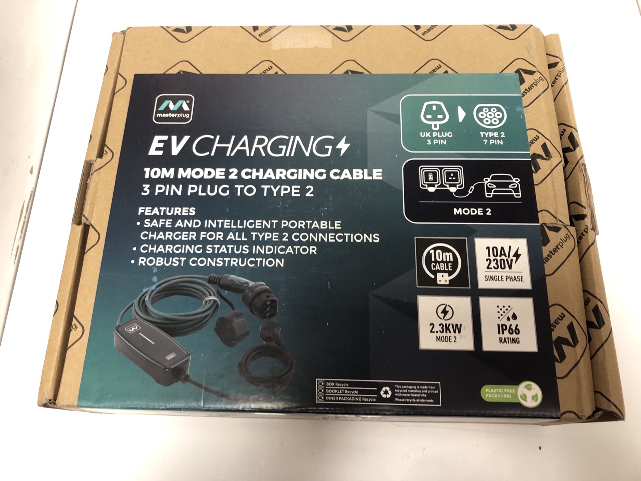 Lot 311  
            Edinburgh SR34 - Delivery Only 

                
EV CHARGING 10M MODE 2 CHARGING CABLE: LOCATION - C