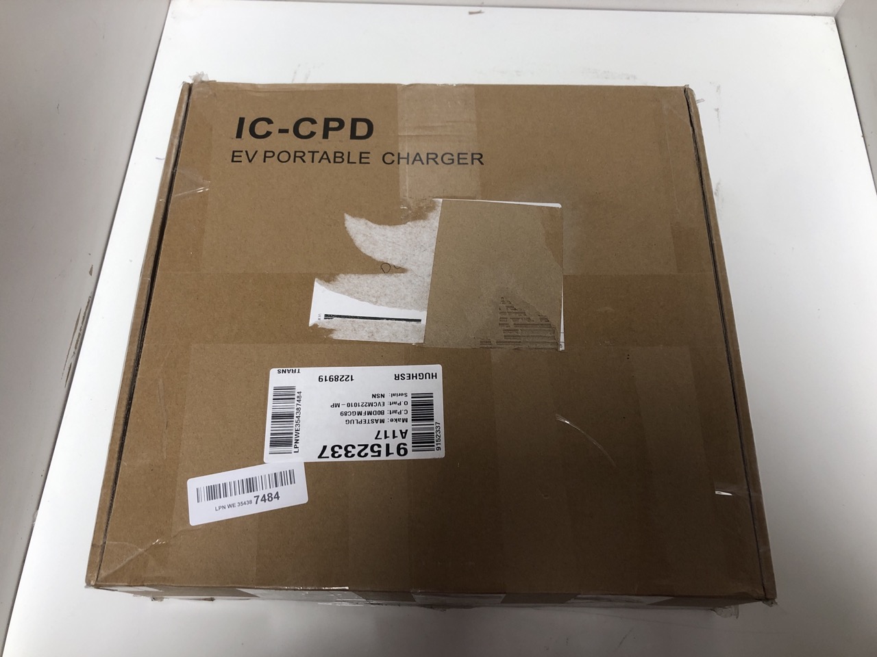 Lot 312  
            Edinburgh SR34 - Delivery Only 

                
EV CHARGING 10M MODE 2 CHARGING CABLE: LOCATION - C