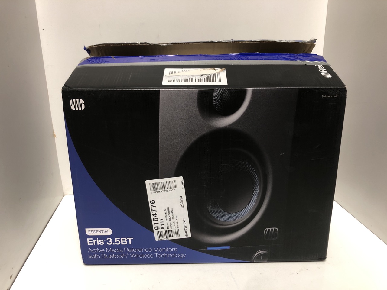 Lot 317  
            Edinburgh SR34 - Delivery Only 

                
PRESONUS ERIS 3.5BT GEN 2, STUDIO MONITOR SPEAKERS WITH BLUETOOTH, PAIR, 3.5 INCH...