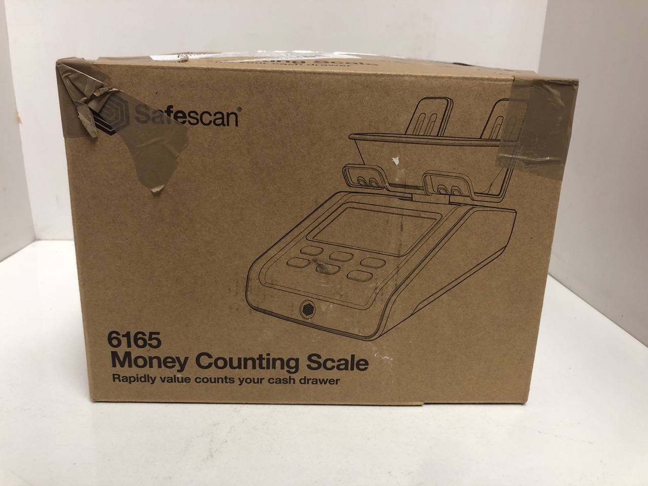 Lot 33  
            Edinburgh SR34 - Delivery Only 

                
SAFESCAN 6165 MONEY COUNTING MACHINE THAT VALUE COUNTS COINS AND BANKNOTES - COIN...