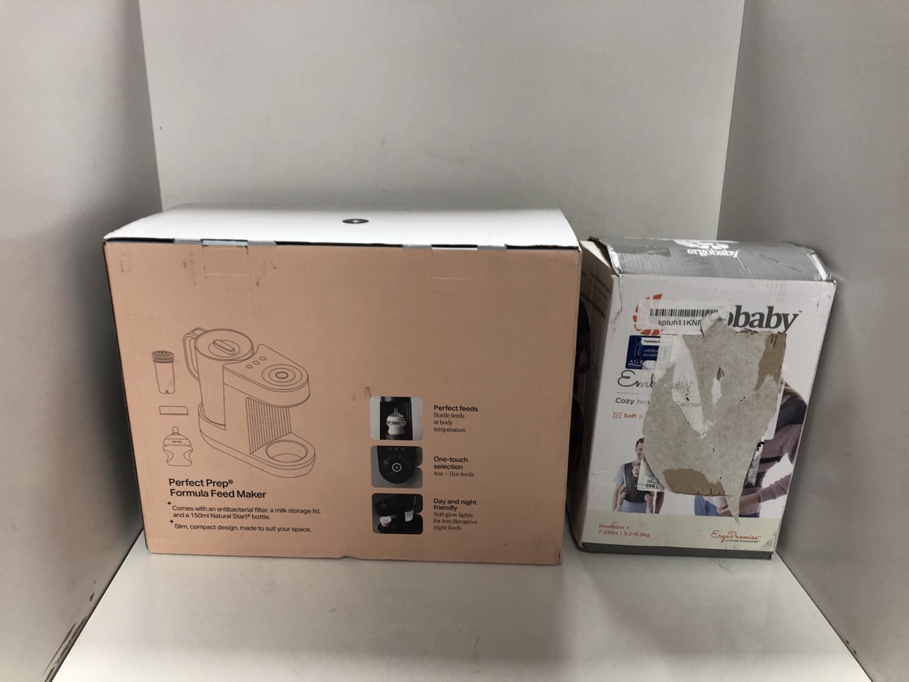 Lot 346  
            Edinburgh SR34 - Delivery Only 

                
ERGOBABY EMBRACE BABY CARRIER FOR NEWBORNS FROM BIRTH WITH HEAD SUPPORT, EXTRA SO...