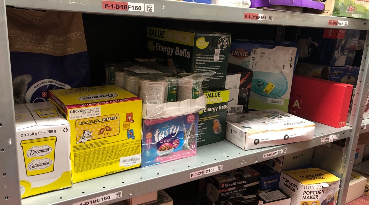 Lot 375  
            Edinburgh SR34 - Delivery Only 

                
QUANTITY OF PET PRODUCTS ITEMS TO INCLUDE WILD APPETITE SUET ENERGY FAT BALLS BIR...