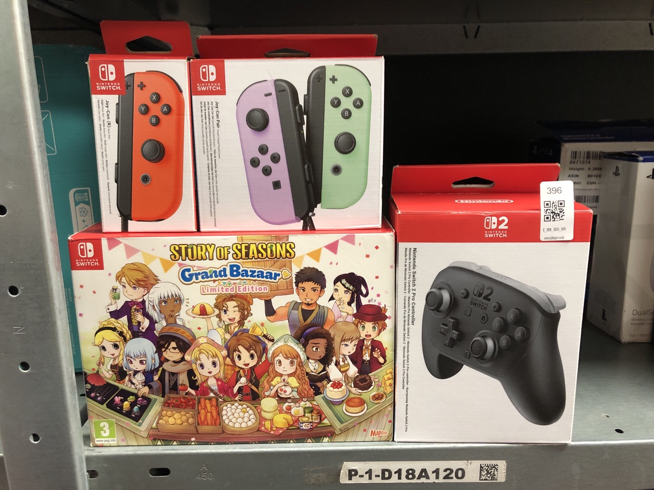 Lot 396  
            Edinburgh SR34 - Delivery Only 

                
QUANTITY OF TECH & GAMING ITEMS TO INCLUDE JOY-CON RIGHT (NEON RED) (NINTENDO SWI...