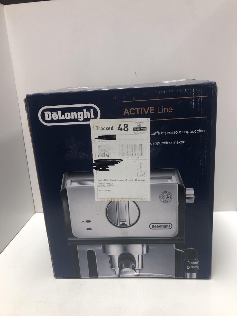 Lot 425  
            Edinburgh SR34 - Delivery Only 

                
DE'LONGHI ECP35.31TRADITIONAL BARISTA PUMP ESPRESSO MACHINE, COFFEE AND CAPPUCCIN...