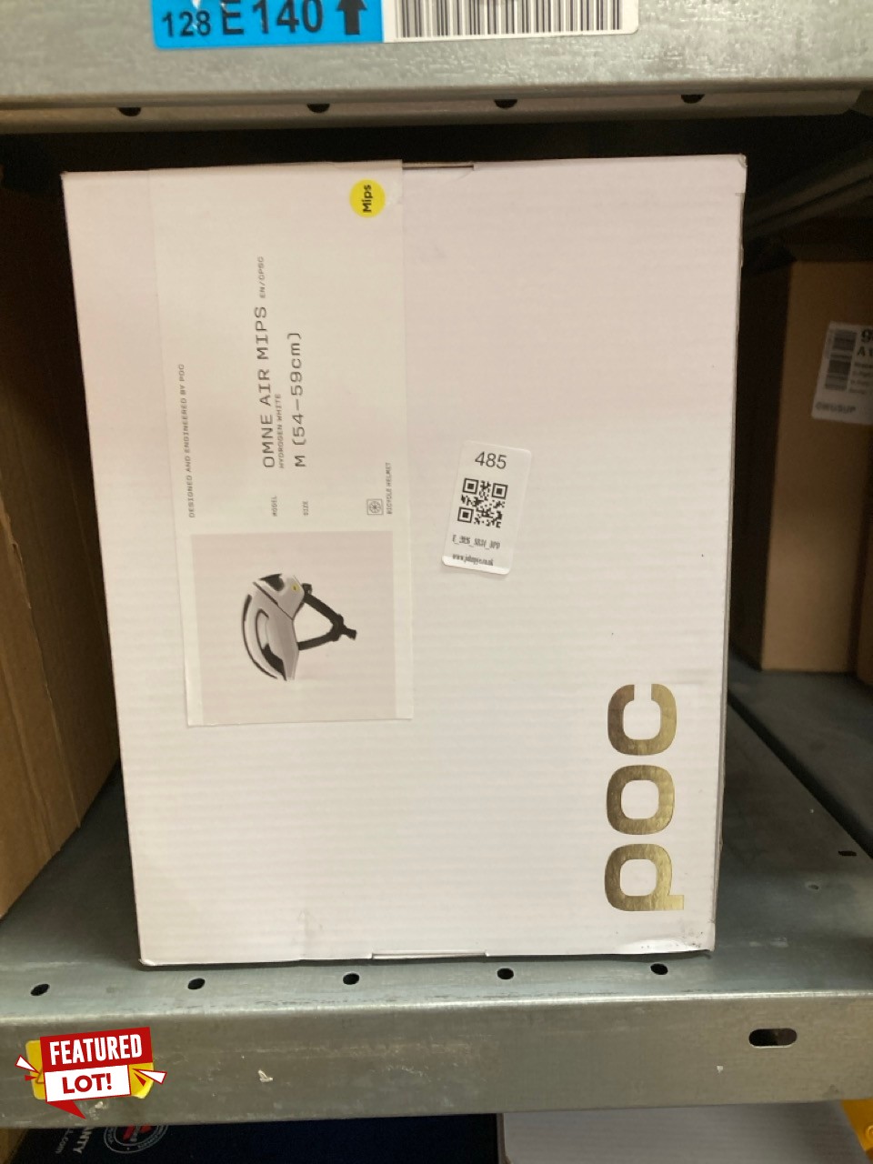 Lot 485  
            Edinburgh SR34 - Delivery Only 

                
POC OMNE AIR MIPS BIKE HELMET BIKE HELMET WITH MIPS TECHNOLOGY, ADJUSTABLE AND OP...