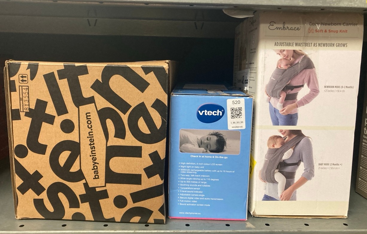 Lot 520  
            Edinburgh SR34 - Delivery Only 

                
QUANTITY OF BABY & TODDLER ITEMS TO INCLUDE VTECH VM818HD BABY MONITOR WITH CAMER...