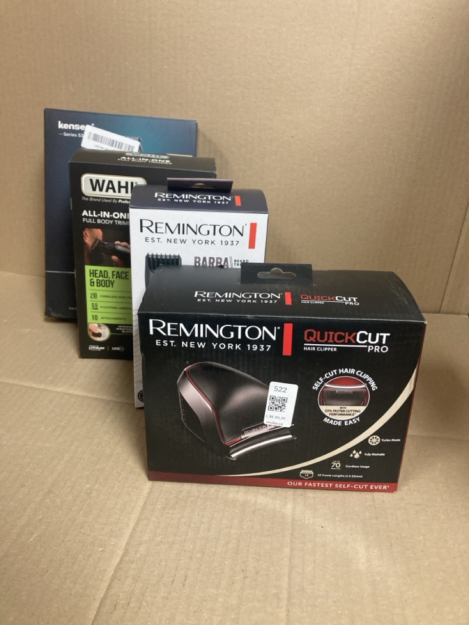 Lot 522  
            Edinburgh SR34 - Delivery Only 

                
QUANTITY OF HEALTH & BEAUTY ITEMS TO INCLUDE REMINGTON BARBA BEARD TRIMMER (ADVAN...