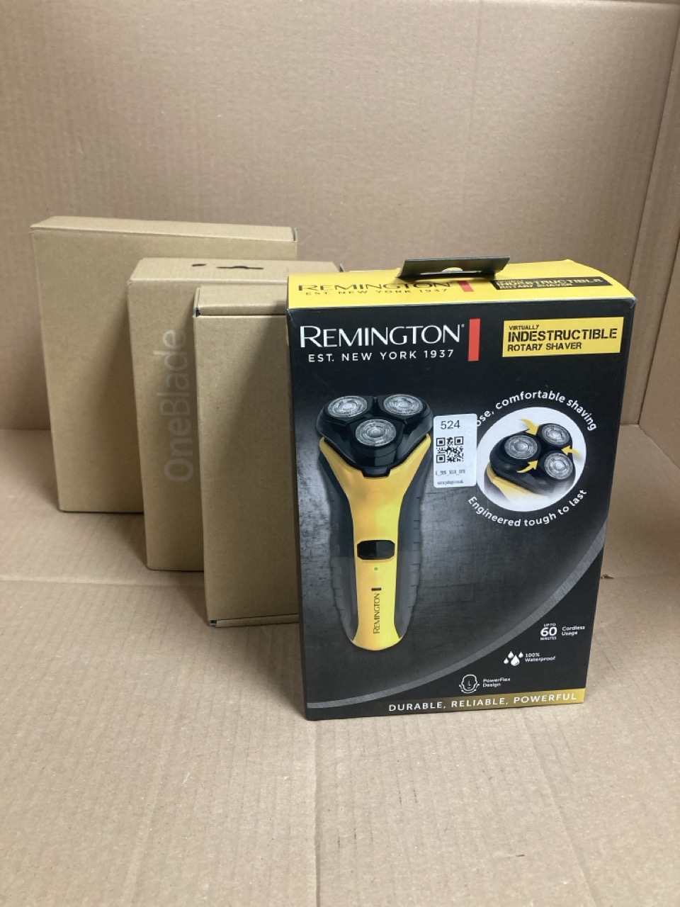 Lot 524  
            Edinburgh SR34 - Delivery Only 

                
QUANTITY OF HEALTH & BEAUTY ITEMS TO INCLUDE REMINGTON VIRTUALLY INDESTRUCTIBLE M...