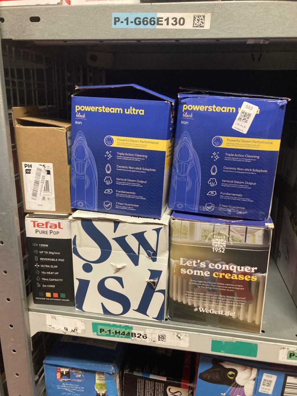 Lot 553  
            Edinburgh SR34 - Delivery Only 

                
QUANTITY OF KITCHEN & APPLIANCES ITEMS TO INCLUDE RUSSELL HOBBS STEAM IRON [3100W...