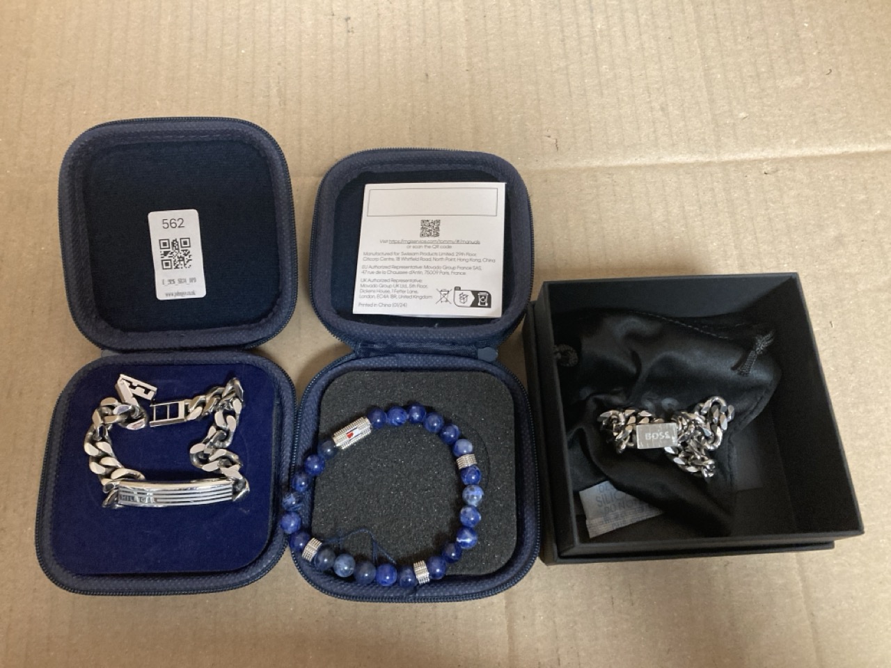 Lot 562  
            Edinburgh SR34 - Delivery Only 

                
QUANTITY OF JEWELLERY ITEMS TO INCLUDE TOMMY HILFIGER JEWELRY MENS CHAIN BRACELET...