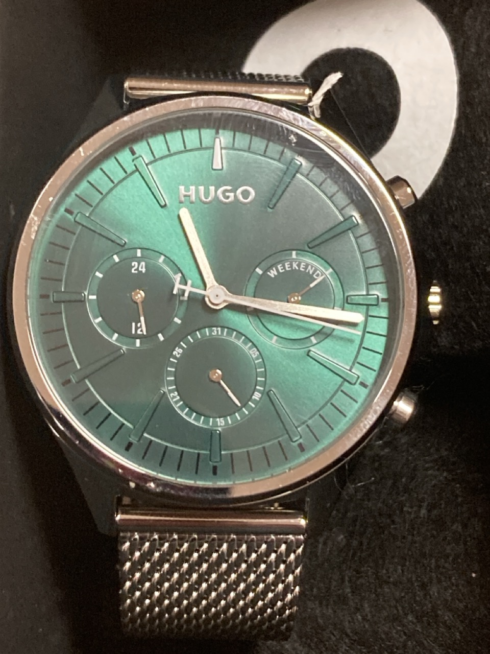 Lot 564  
            Edinburgh SR34 - Delivery Only 

                
HUGO ANALOGUE MULTIFUNCTION QUARTZ WATCH FOR MEN #SMASH MULTI COLLECTION WITH SIL...