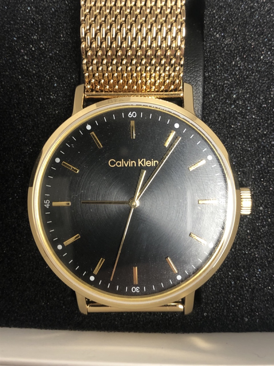 Lot 616  
            Edinburgh SR34 - Delivery Only 

                
CALVIN KLEIN QUARTZ WATCH STAINLESS STEEL WATER RESISTANT 3 BAR.: LOCATION - H