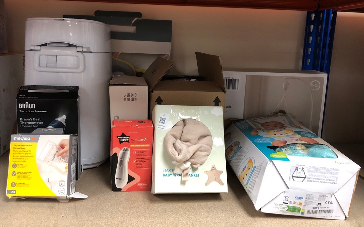 Lot 89  
            Edinburgh SR34 - Delivery Only 

                
QUANTITY OF BABY & TODDLER ITEMS TO INCLUDE TOMMEE TIPPEE ELECTRIC BABY NAIL FILE...