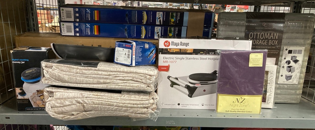 Lot 113  
            Edinburgh SR33 - Delivery Only 

                
QUANTITY OF KITCHEN & APPLIANCES ITEMS TO INCLUDE GC GAVENO CAVAILIA OTTOMAN STOR...