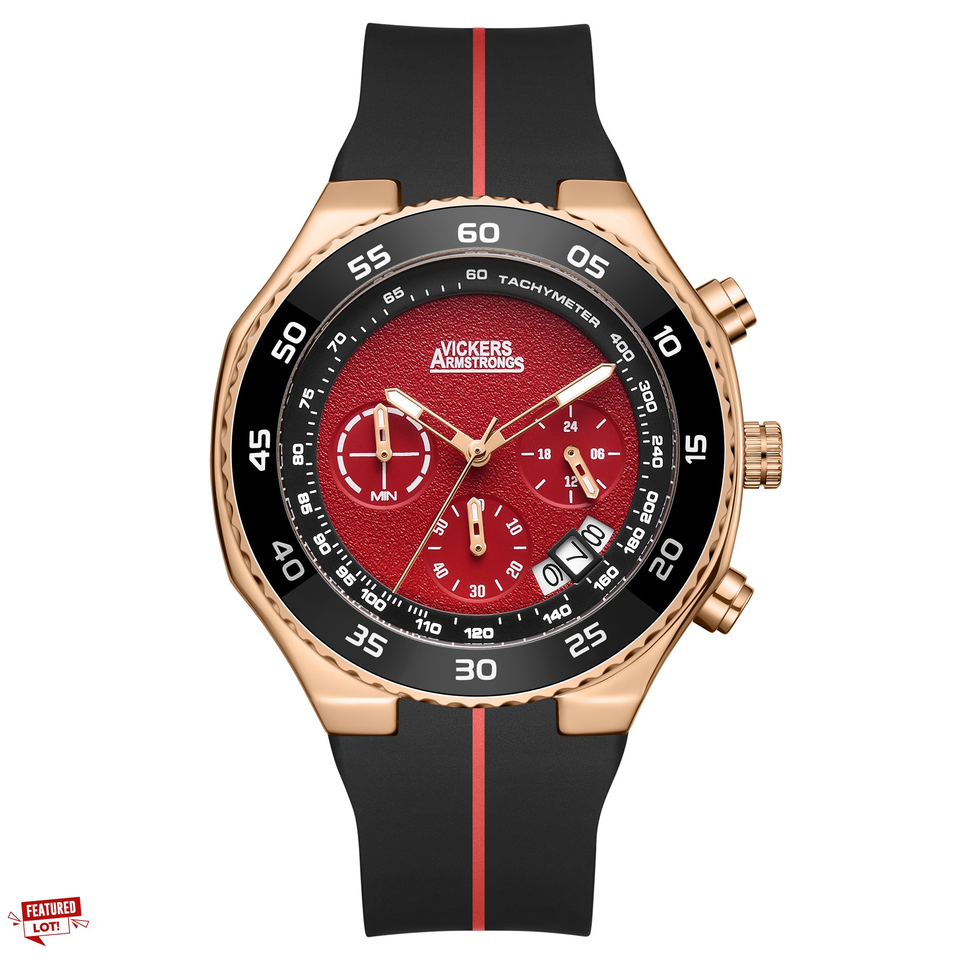 Lot 13  
            Edinburgh SR33 - Delivery Only 

                
VICKERS ARMSTRONG LIMITED EDITION HAND ASSEMBLED HARRIER IN ROSE RED WATCH - SKU:...