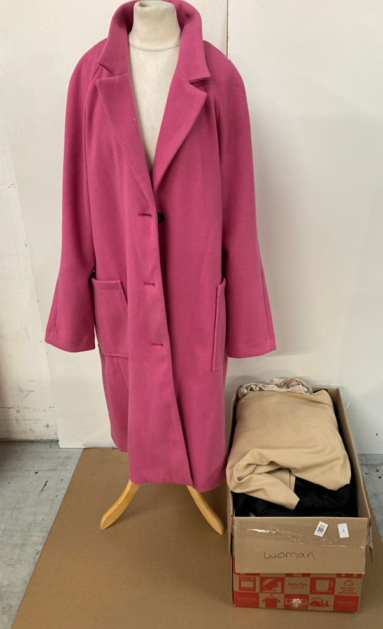 Lot 150  
            Edinburgh SR33 - Delivery Only 

                
QUANTITY OF CLOTHING & APPAREL ITEMS TO INCLUDE WOMENS BLACK HOLLISTER PUFFER JAC...