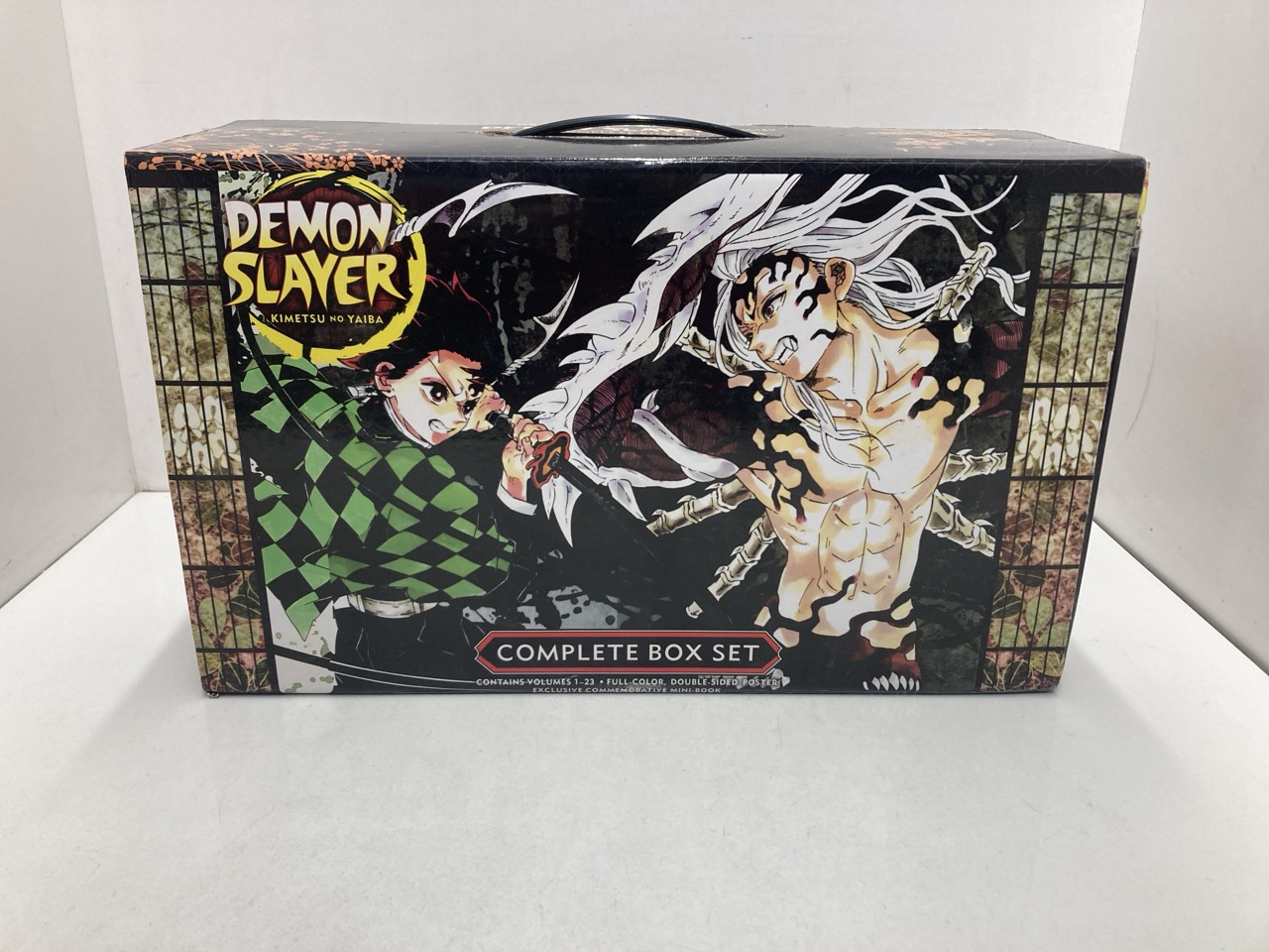 Lot 15  
            Edinburgh SR33 - Delivery Only 

                
DEMON SLAYER: KIMETSU NO YAIBA COMPLETE BOX SET: INCLUDES VOLUMES 1-23 WITH PREMI...