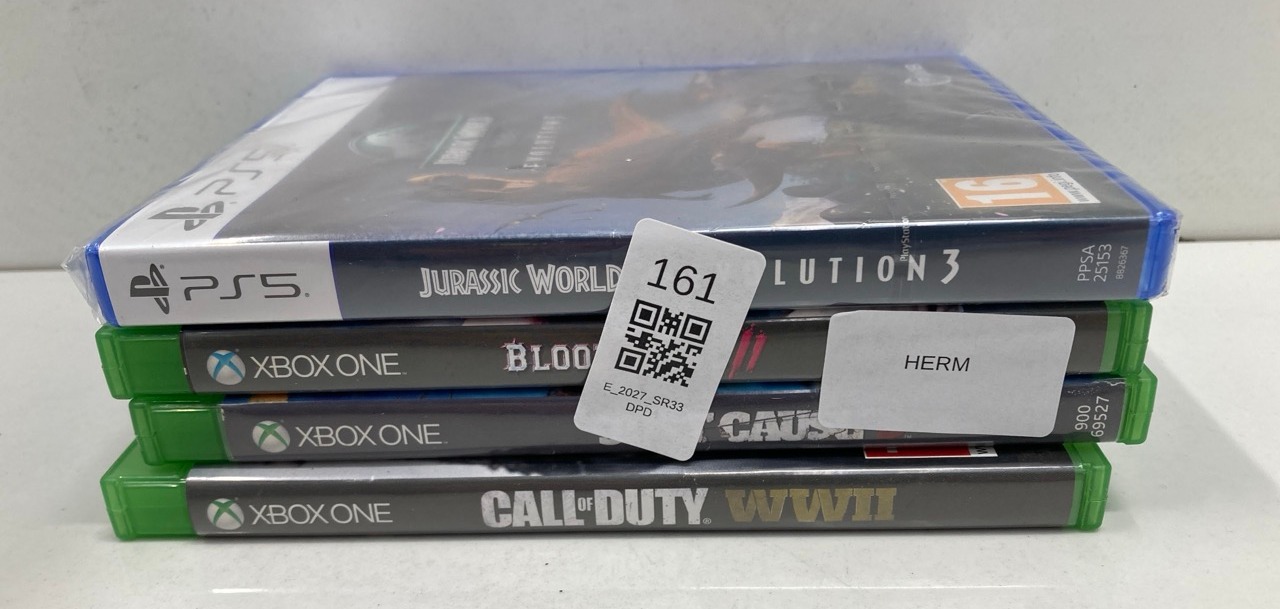 Lot 161  
            Edinburgh SR33 - Delivery Only 

                
QUANTITY OF TECH & GAMING ITEMS TO INCLUDE CALL OF DUTY®: WWII (XBOX ONE) - 18+ I...