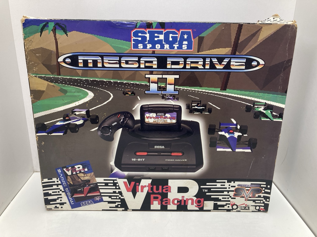 Lot 16  
            Edinburgh SR33 - Delivery Only 

                
SEGA MEGA DRIVE II WITH VIRTUA RACING: LOCATION - TOP 50 RACK