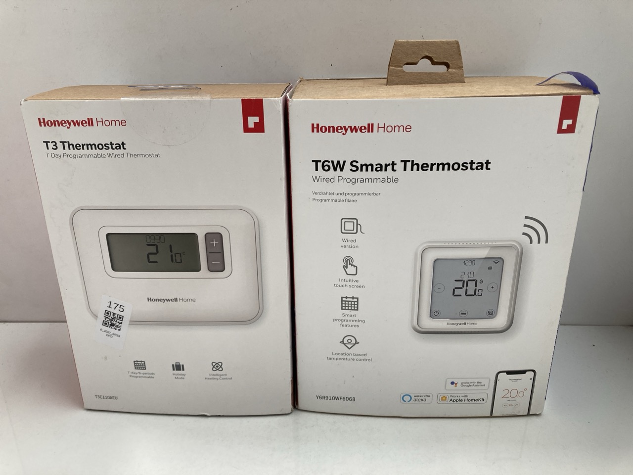 Lot 175  
            Edinburgh SR33 - Delivery Only 

                
HONEYWELL HOME T3 WIRED SMART THERMOSTAT - WALL THERMOSTAT WITH FLEXIBLE PROGRAMM...