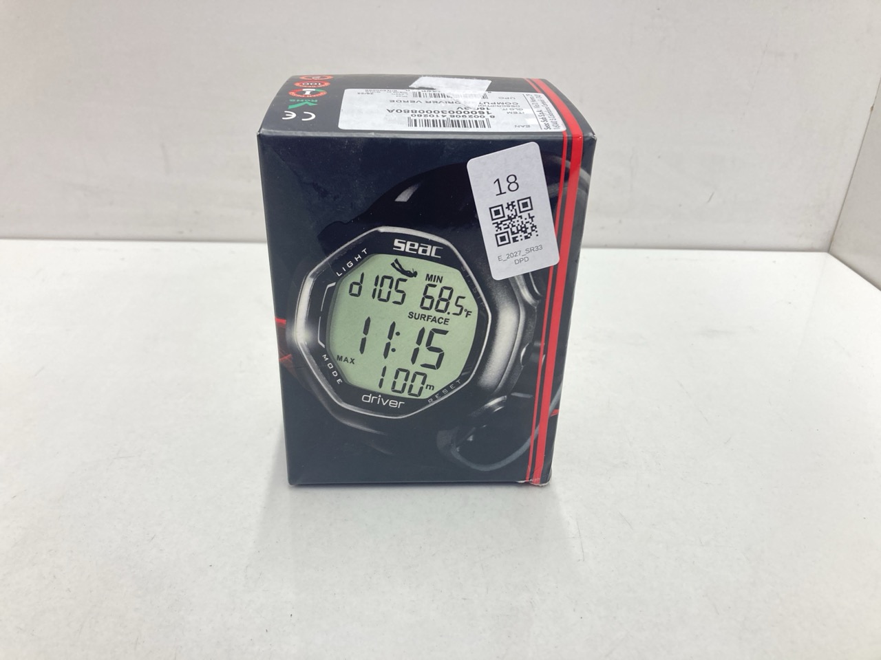 Lot 18  
            Edinburgh SR33 - Delivery Only 

                
SEAC UNISEX'S DRIVER, WRIST-MOUNT FREEDIVING COMPUTER WITH DATA DOWNLOAD SYSTEM, ...
