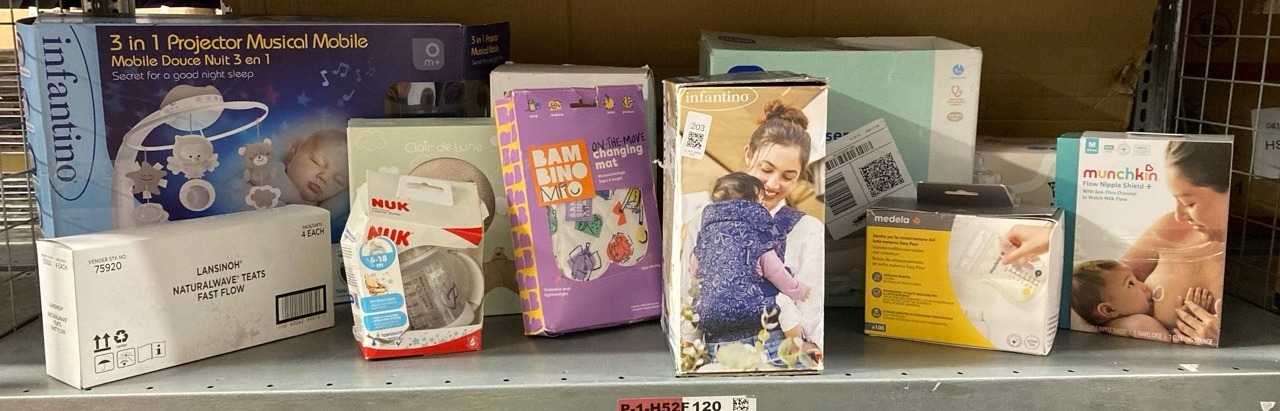 Lot 203  
            Edinburgh SR33 - Delivery Only 

                
QUANTITY OF BABY & TODDLER ITEMS TO INCLUDE INFANTINO FLIP ADVANCED 4-IN-1 BABY C...