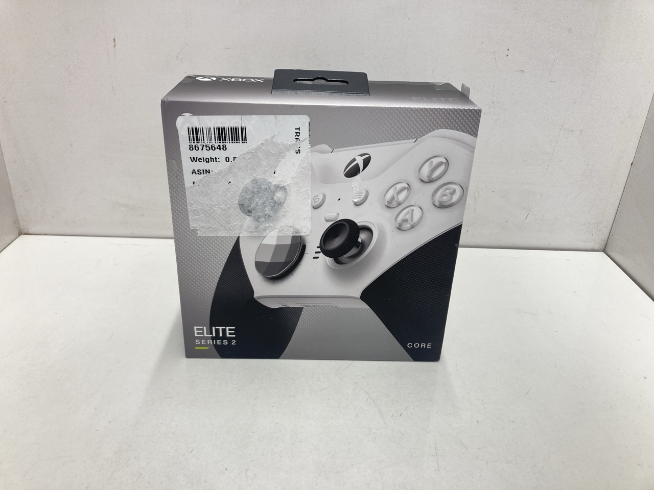 Lot 27  
            Edinburgh SR33 - Delivery Only 

                
XBOX ELITE BLUETOOTH WIRELESS CONTROLLER SERIES 2 - CORE EDITION (WHITE) FOR PC, ...