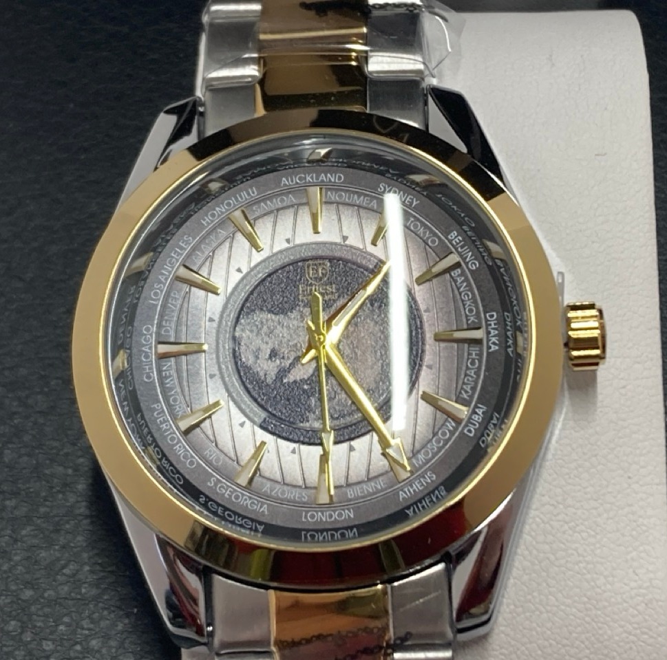 Lot 2  
            Edinburgh SR33 - Delivery Only 

                
MENS ERNEST FERDINAND WATCH DAY DATE CALENDAR DIAL BROWN LEATHER STRAP: LOCATION ...