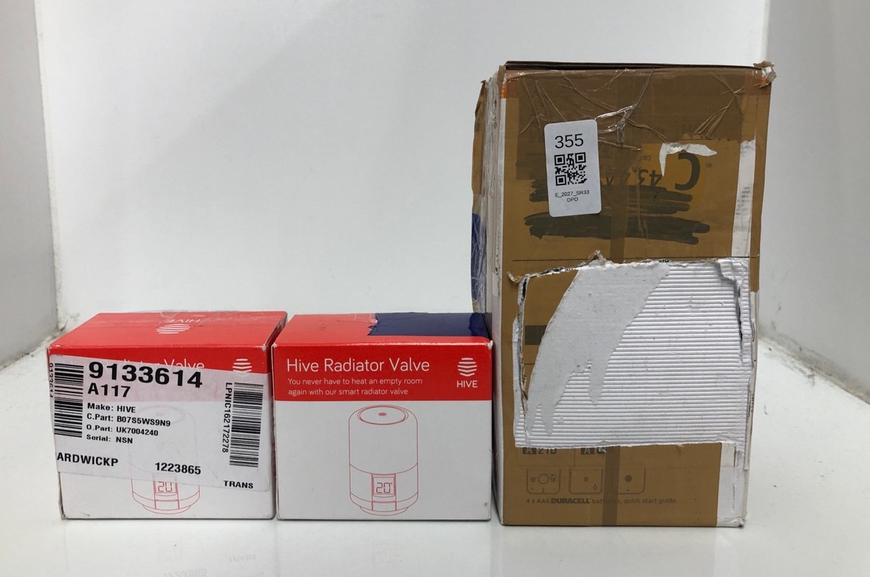 Lot 355  
            Edinburgh SR33 - Delivery Only 

                
QUANTITY OF TOOLS & HOME IMPROVEMENT ITEMS HIVE RADIATOR VALVE : LOCATION - E