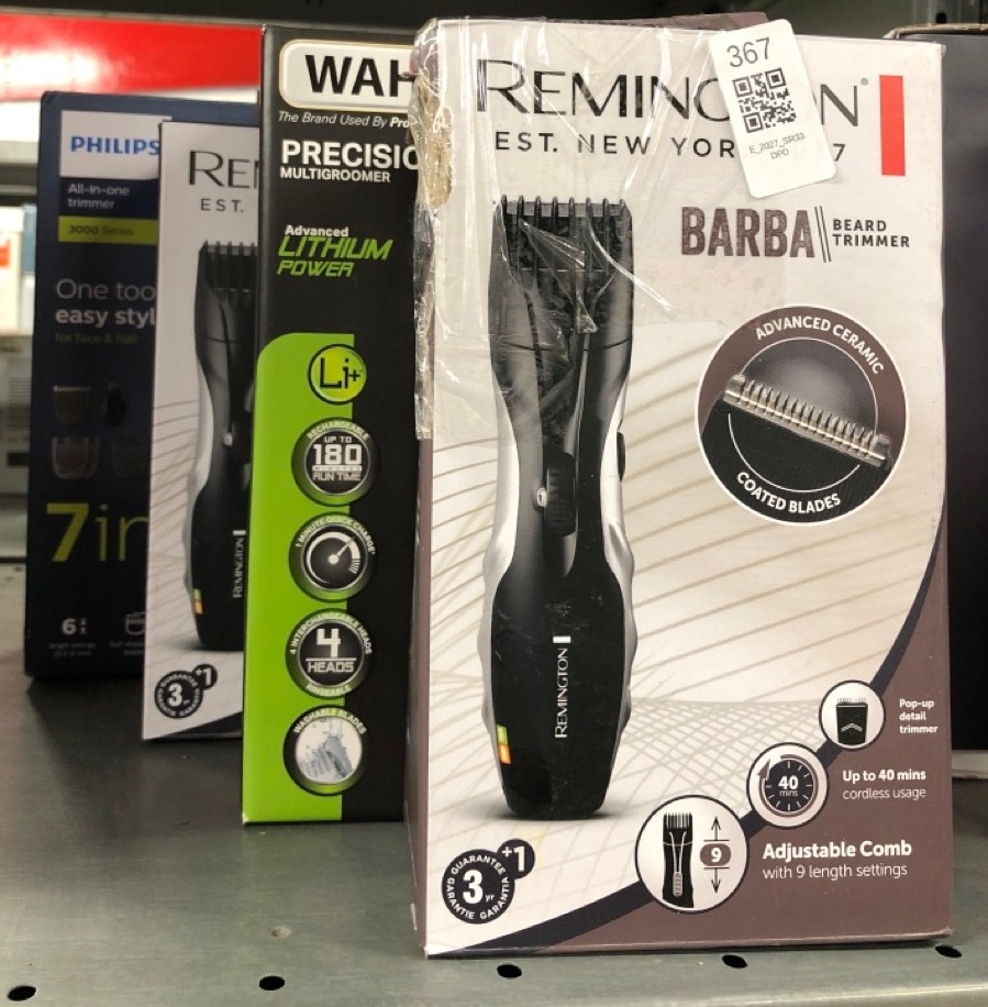 Lot 367  
            Edinburgh SR33 - Delivery Only 

                
QUANTITY OF HEALTH & BEAUTY ITEMS TO INCLUDE REMINGTON BARBA BEARD TRIMMER (ADVAN...