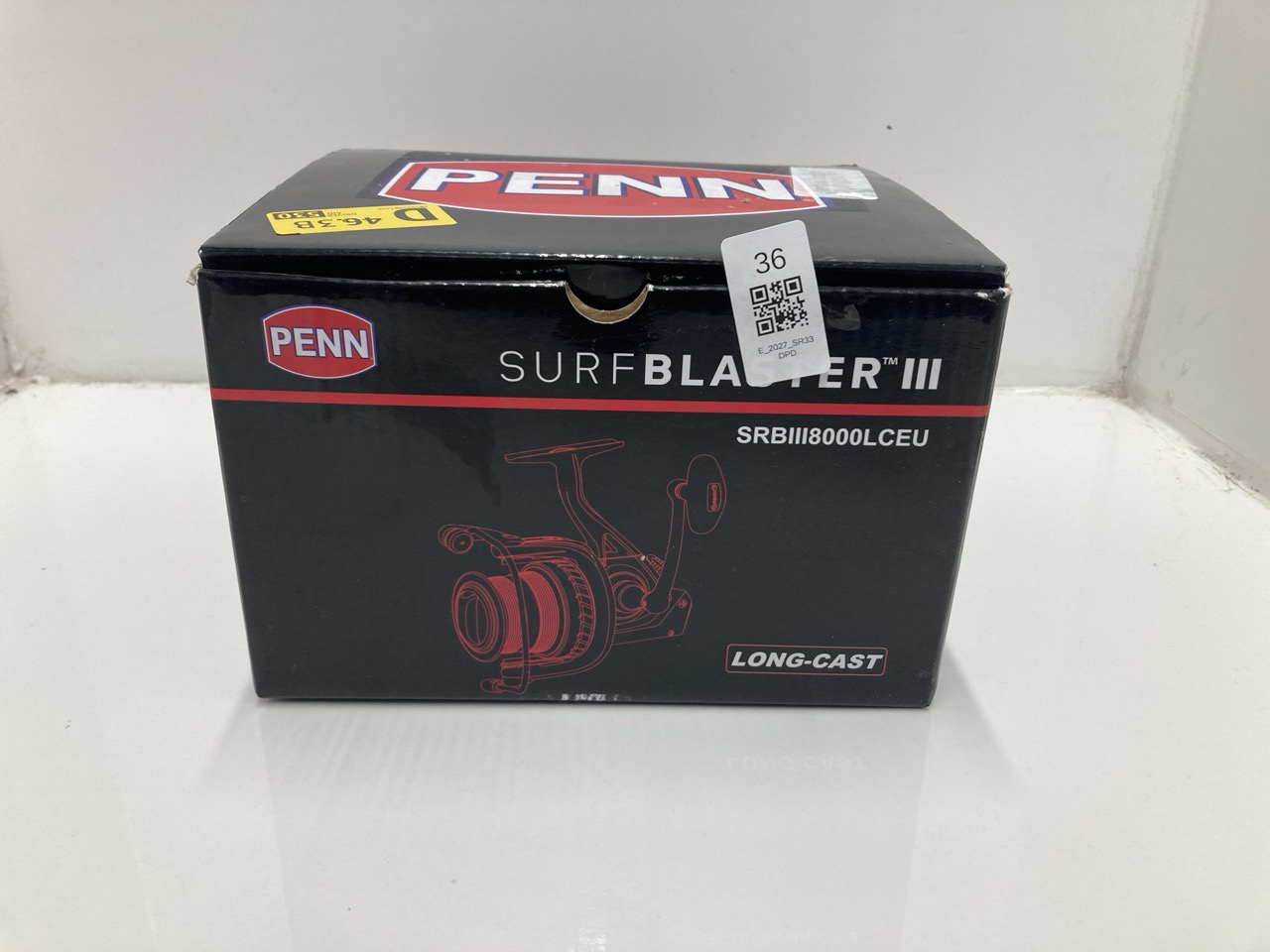 Lot 36  
            Edinburgh SR33 - Delivery Only 

                
PENN SURFBLASTER III LONG CAST SPINNING REEL, 8000 SIZE, LONG-DISTANCE SURF CASTI...