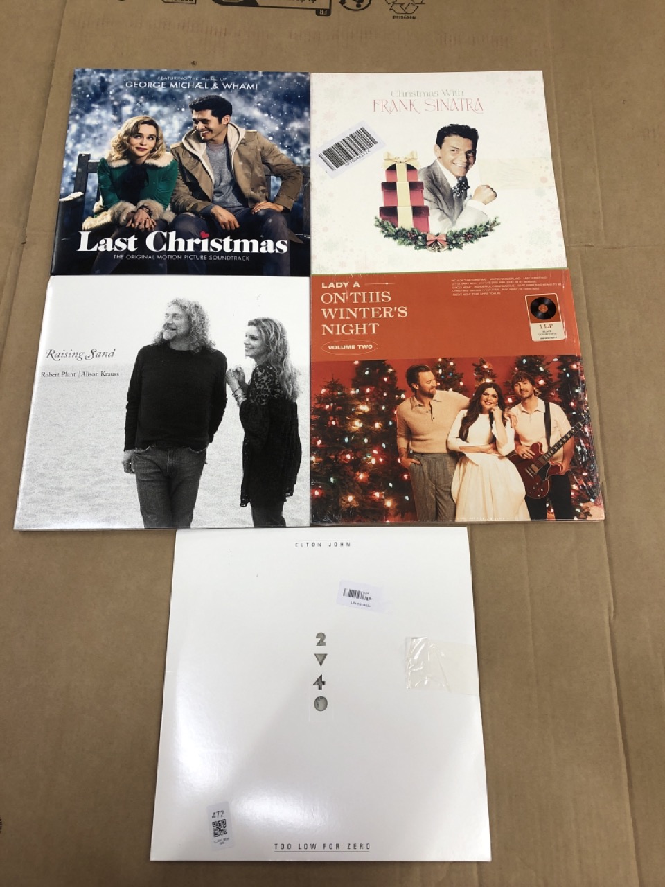 Lot 472  
            Edinburgh SR33 - Delivery Only 

                
QUANTITY OF VINYLS TO INCLUDE GEORGE MICHAEL & WHAM! LAST CHRISTMAS: THE ORIGINAL...