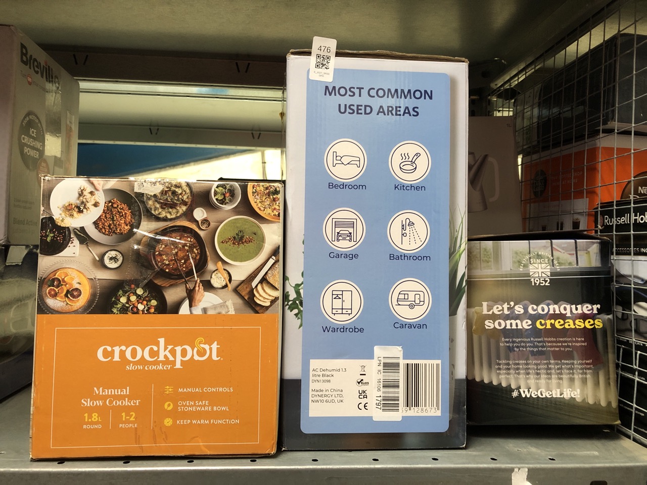 Lot 476  
            Edinburgh SR33 - Delivery Only 

                
QUANTITY OF KITCHEN & APPLIANCES ITEMS TO INCLUDE CUCKOO PORTABLE MINI DEHUMIDIFI...