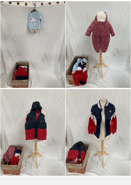 Lot 126  
            Edinburgh SR33 - Delivery Only 

                
1 BOX OF KIDS CLOTHING TO INCLUDE TIMBERLAND GILET AGE 8: LOCATION - B RACK