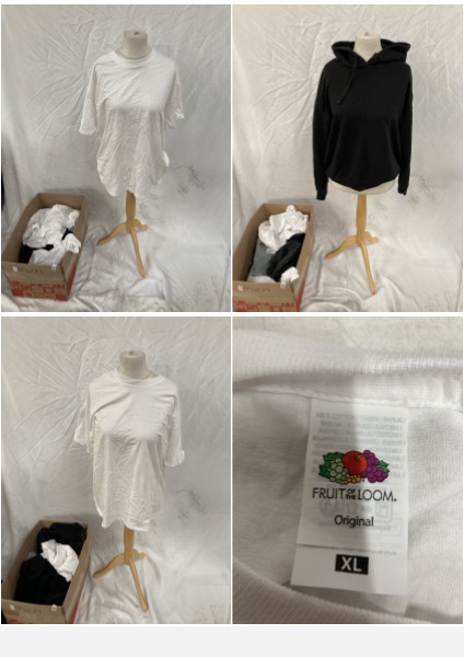 Lot 142  
            Edinburgh SR33 - Delivery Only 

                
1 BOX OF MENS CLOTHING TO INCLUDE FRUIT OF THE LOOM WHITE T-SHIRT SIZE M: LOCATIO...