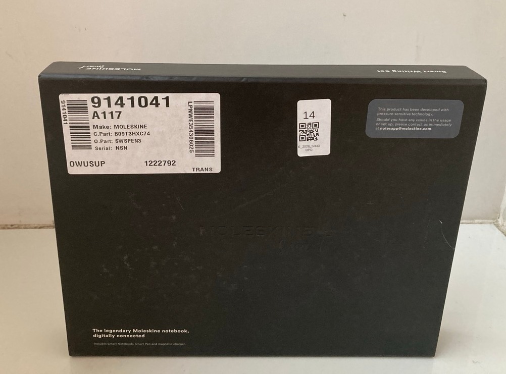 Lot 14  
            Edinburgh SR33 - Delivery Only 

                
MOLESKINE SMART NOTEBOOK: LOCATION - TOP 50