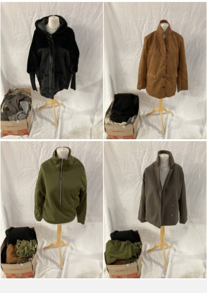 Lot 156  
            Edinburgh SR33 - Delivery Only 

                
1 BOX OF LADIES CLOTHING TO INCLUDE BROWN JACKET SIZE S: LOCATION - B RACK