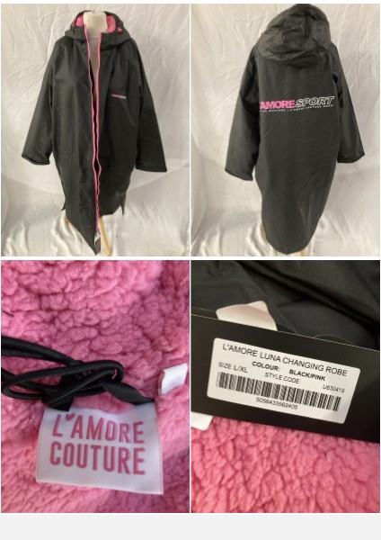 Lot 157  
            Edinburgh SR33 - Delivery Only 

                
LAMORE LUNA CHANGING ROBE SIZE L: LOCATION - B RACK