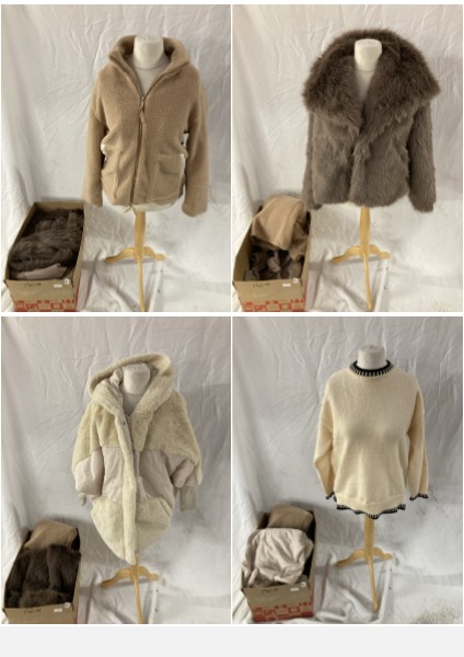 Lot 161  
            Edinburgh SR33 - Delivery Only 

                
1 BOX OF LADIES CLOTHING TO INCLUDE PADDED CREAM JACKET SIZE M: LOCATION - B RACK