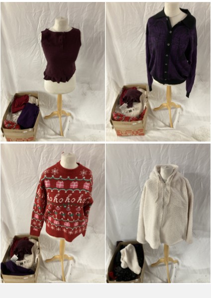 Lot 162  
            Edinburgh SR33 - Delivery Only 

                
1 BOX OF LADIES CLOTHING TO INCLUDE CREAM FLEECE SIZE 14-16 NUK: LOCATION - B RACK